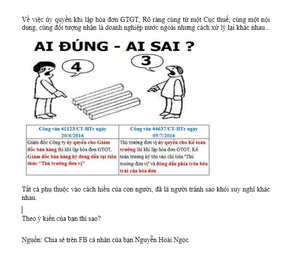 Đóng dấu trên hóa đơn chuyện không đơn giản