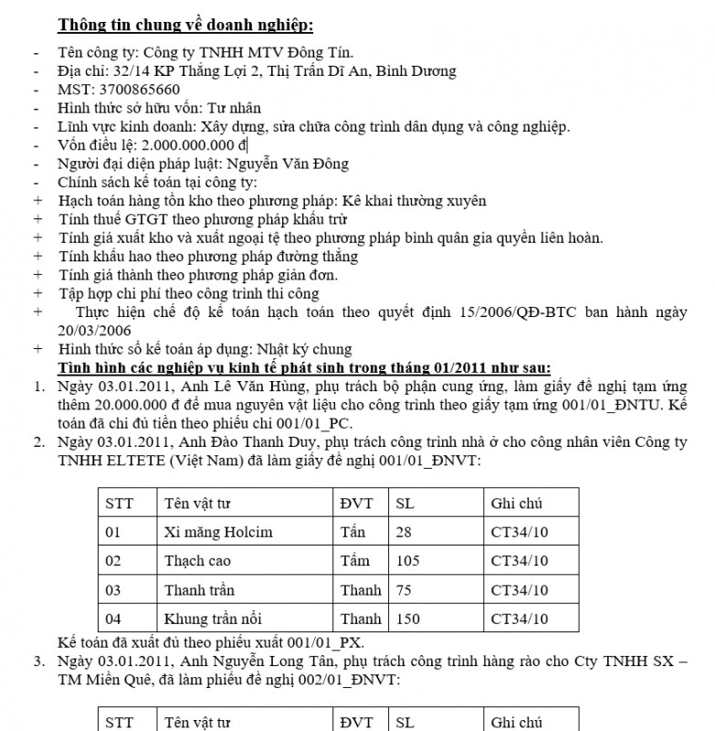 Tự học kế toán xây dựng qua 45 nghiệp vụ