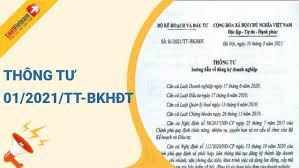 Đã có danh sách biểu mẫu mới về đăng ký doanh nghiệp