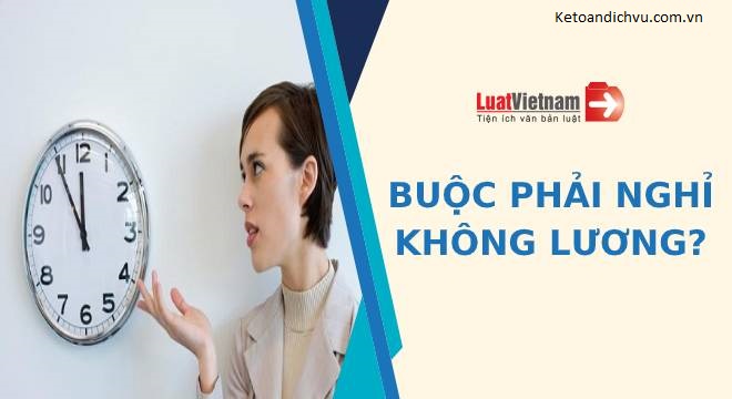 Công ty có được cho người lao động nghỉ không lương?