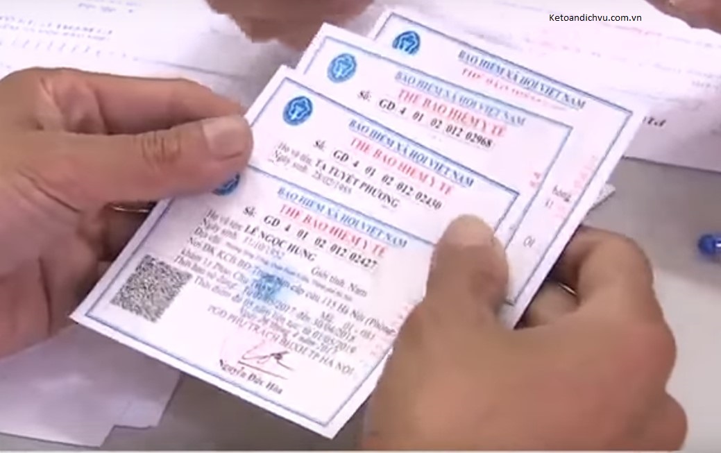 Hướng dẫn sử dụng thẻ BHYT mẫu cũ từ 01/4/2021