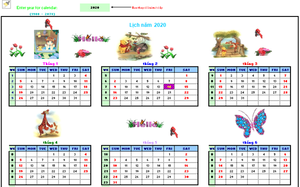 Mẫu Quản lý kho bằng Excel